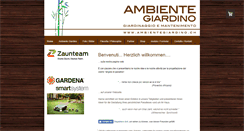 Desktop Screenshot of ambientegiardino.ch